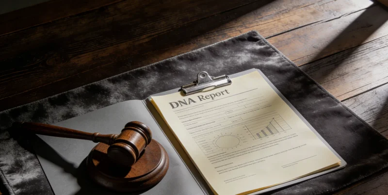 医生正在向咨询者解读基因检测报