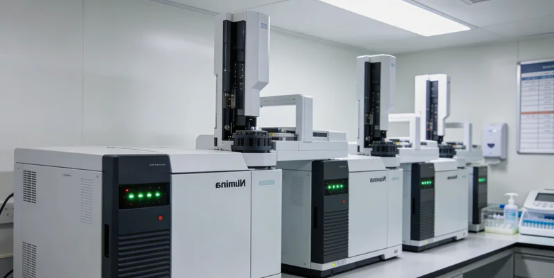 基因测序仪分析DNA序列寻找致