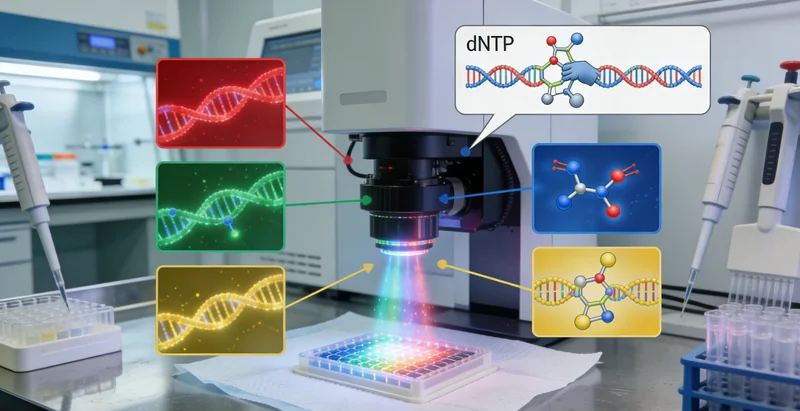 实验室技术人员进行二代测序样本