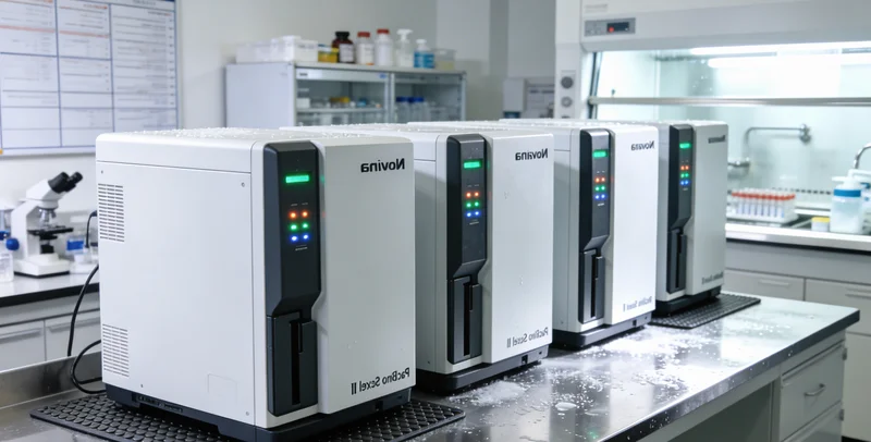 医生与患者共同查看肺癌基因检测