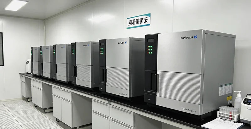 肝癌基因检测中显示的DNA双螺