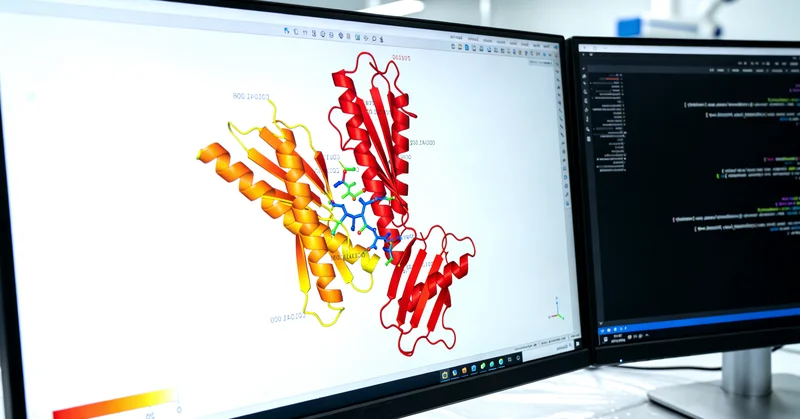 DNA双螺旋结构示意图，展示遗