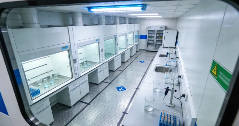 实验室内的二代测序仪正在进行基