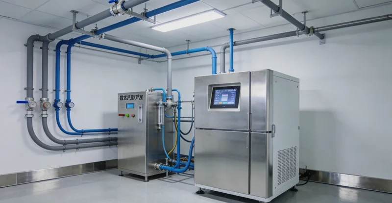 DNA双螺旋与数据流，象征基因