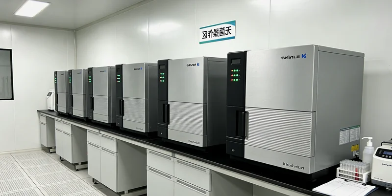 医生与患者共同查看基因检测报告