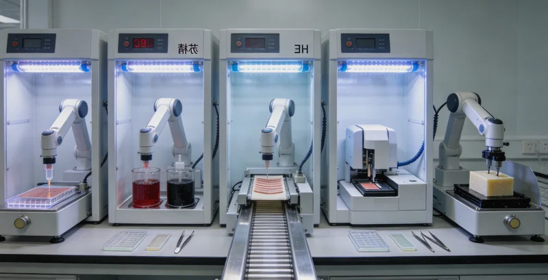 费城染色体显微结构示意图，展示