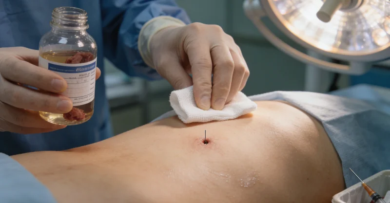 高倍显微镜下观察血液细胞MRD