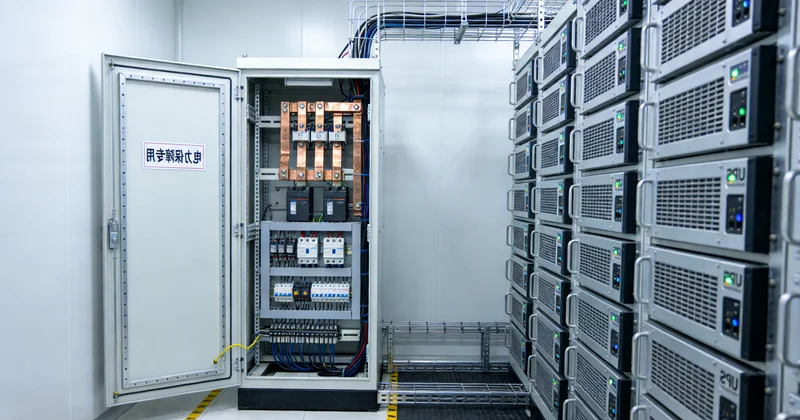 实验员在分子诊断实验室进行PC