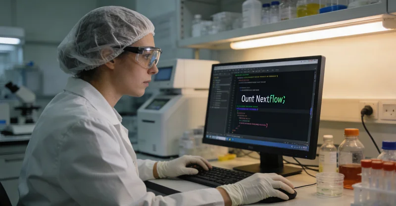 医生分析肺癌MRD检测报告数据