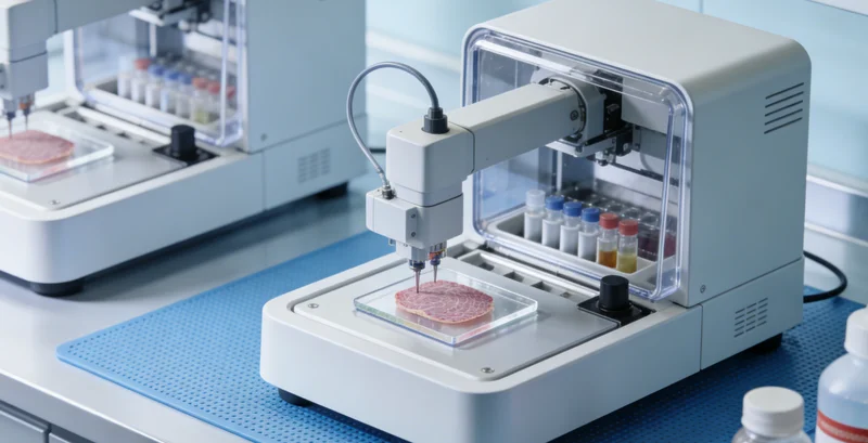 病理科医生分析胶质瘤组织切片用