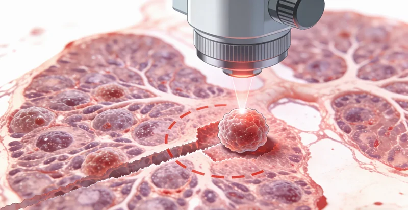 肝癌患者与医生讨论基因检测结果