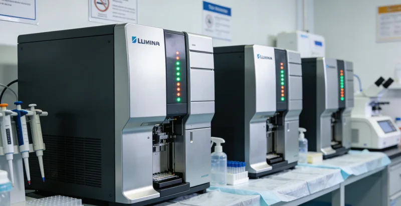 医生与患者共同查看基因检测报告