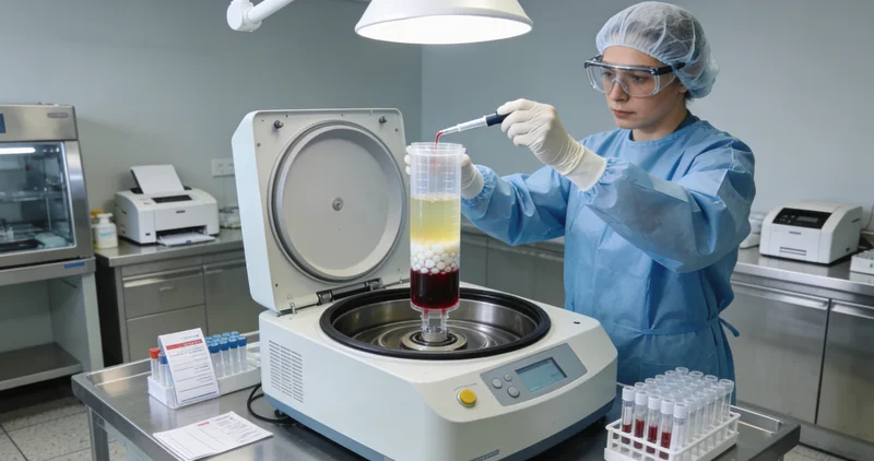 实验室技术人员进行基因测序操作