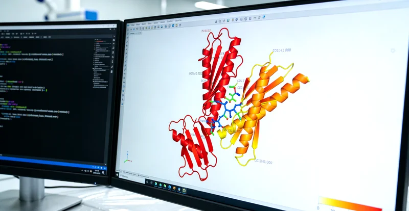 遗传基因突变示意图显示DNA链