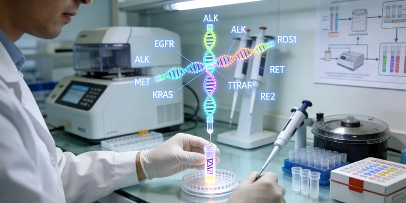 肺癌患者与医生沟通基因检测报告