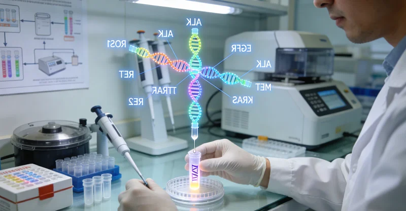 肺癌患者与医生沟通基因检测报告
