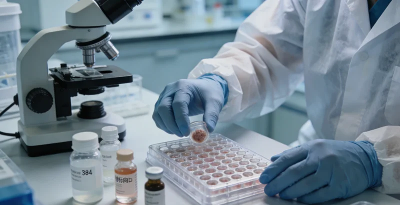 NTRK靶向药物作用机制示意图