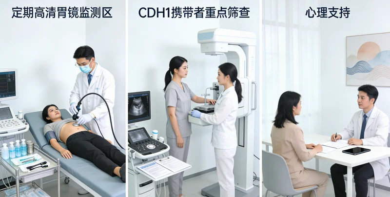 一家人与遗传咨询师进行健康咨询