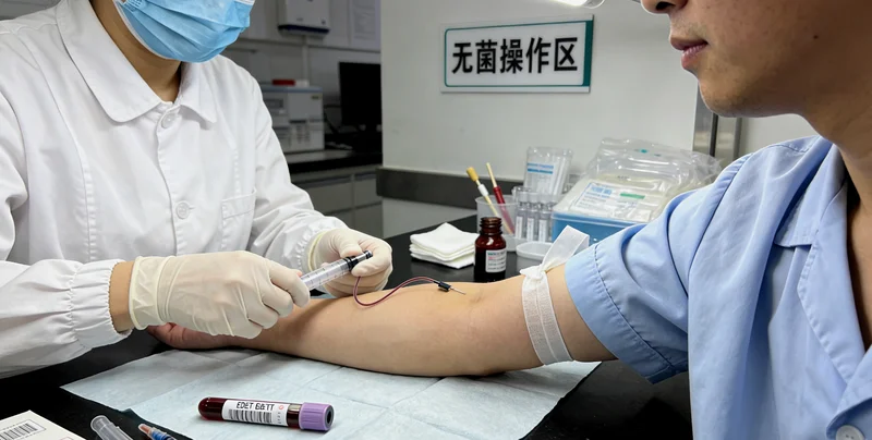 医生与女性患者进行遗传咨询沟通