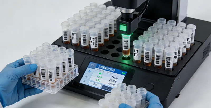 医生与患者共同查看基因检测报告