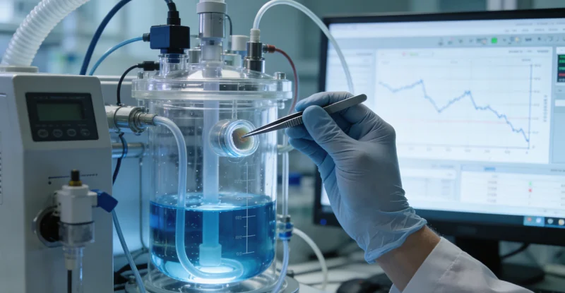 肿瘤科医生与患者共同查看基因检