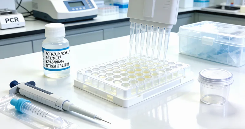 肺癌靶向治疗示意图药物精准作用