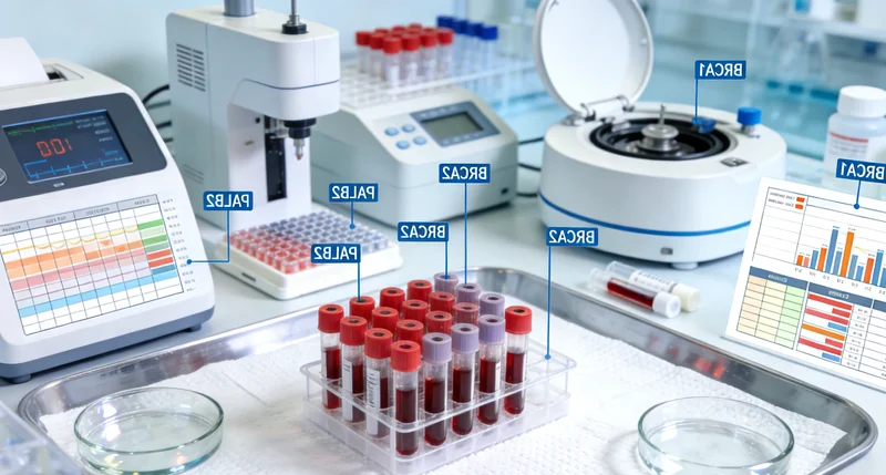 女性在医生指导下查看健康报告做