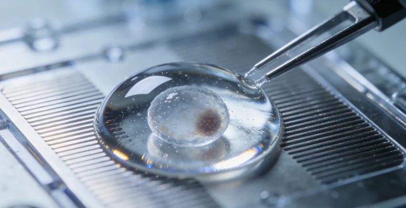 实验室技术人员正在进行DNA提