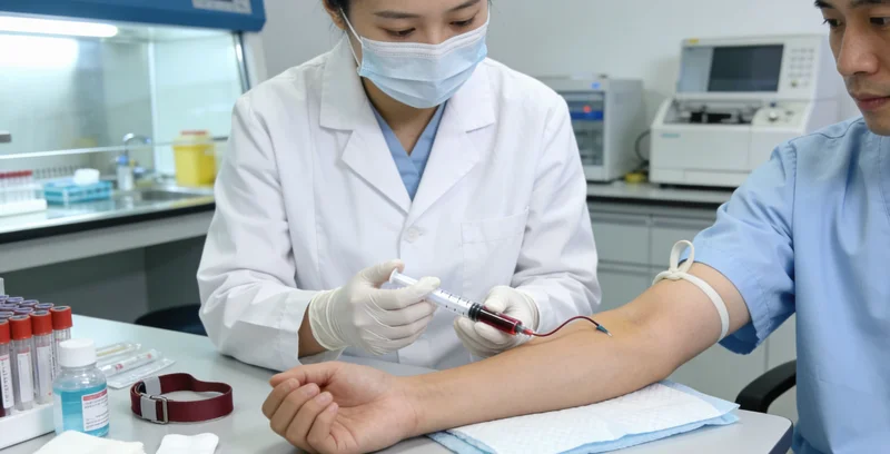 医生与夫妇进行地中海贫血遗传咨