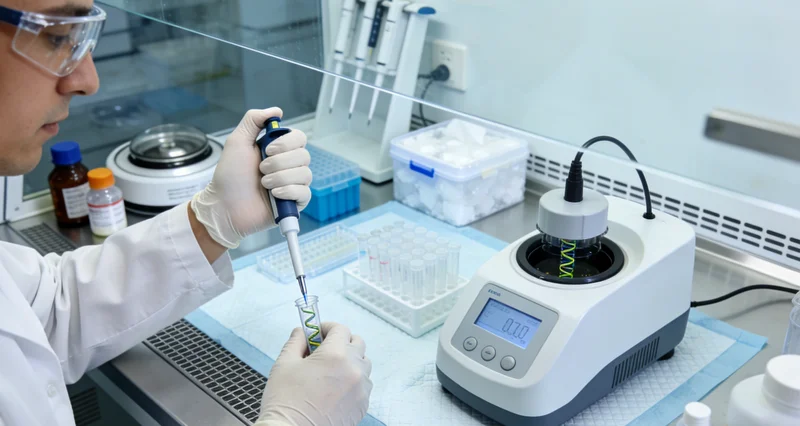 基因检测实验室样本处理流程