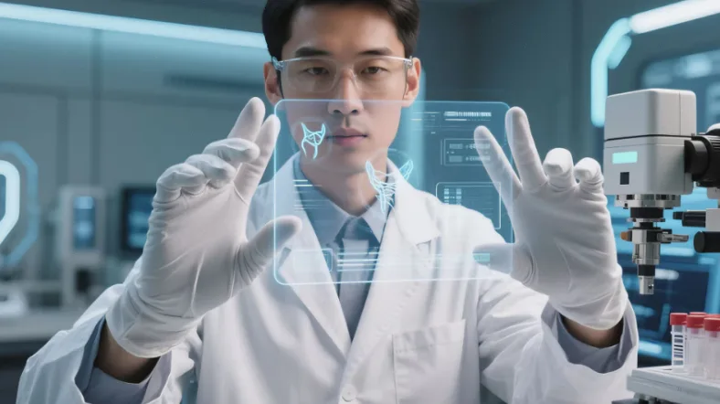 正常与原发性小头畸形婴儿头型轮廓对比示意图