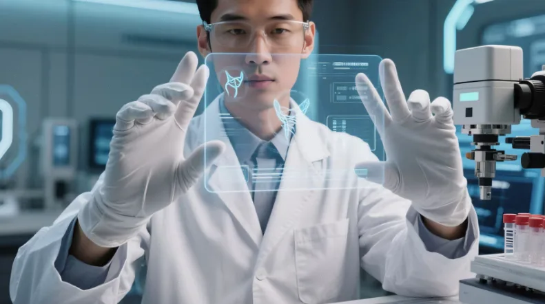 溶酶体消化细胞垃圾的生动卡通过程图