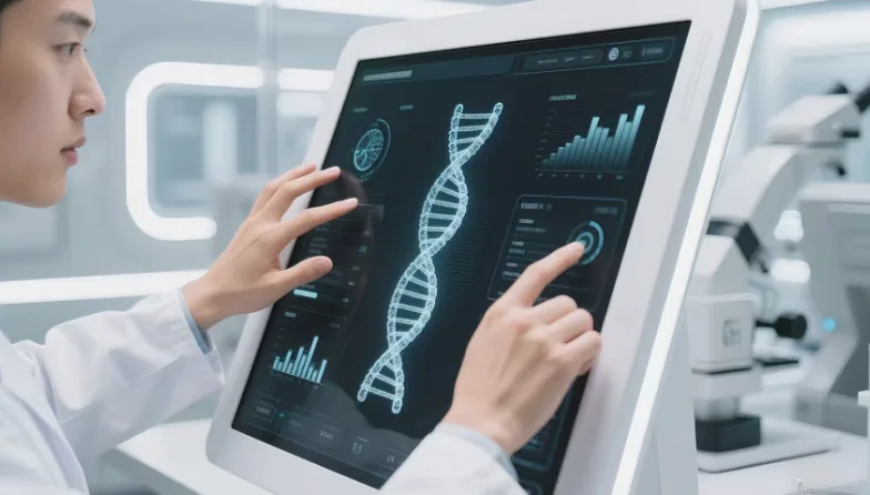 正常胃黏膜与弥漫性胃癌组织对比示意图