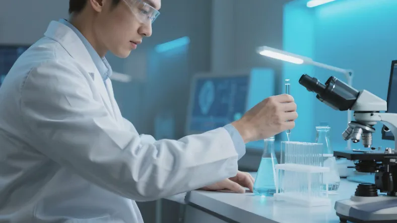 唾液样本采集管与采集示意图