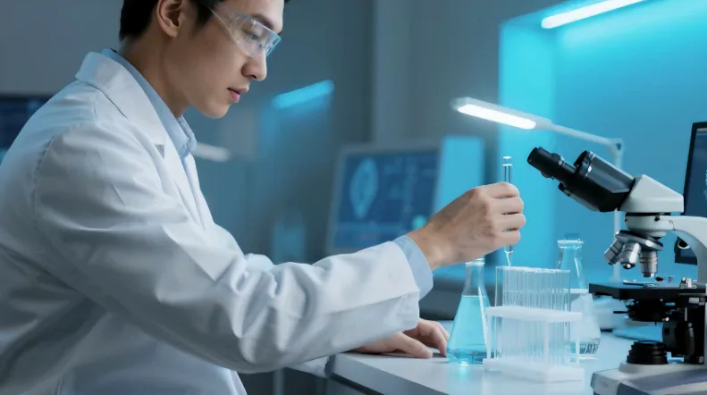 基因芯片检测原理动态演示图