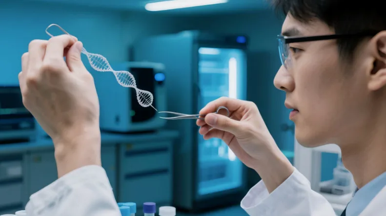 SMN1与SMN2基因结构对比示意图