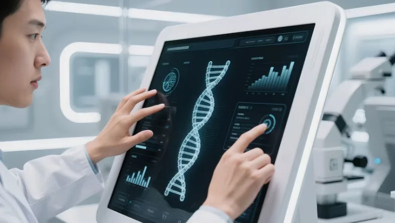 遗传咨询师与家庭成员沟通场景