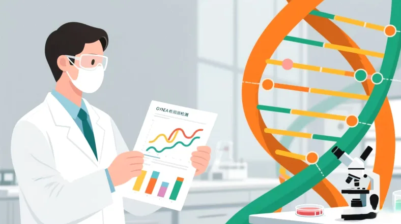 医生与患者进行遗传咨询沟通的场景