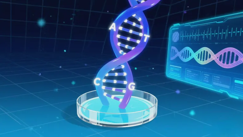 实验室人员正在进行DNA提取操作