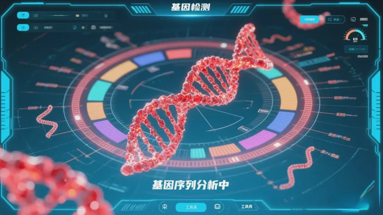 实验室人员正在进行DNA提取操作