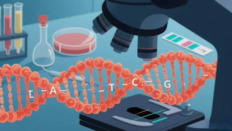 PCR技术循环扩增DNA过程示意图