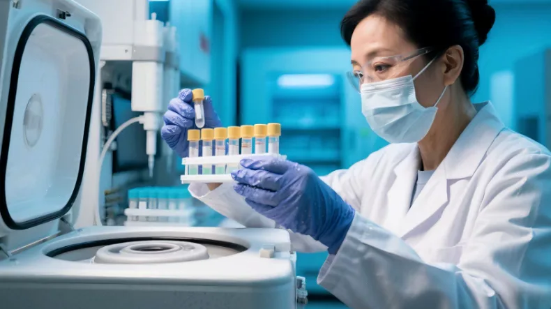 淋巴瘤细胞与正常淋巴细胞基因对比示意图