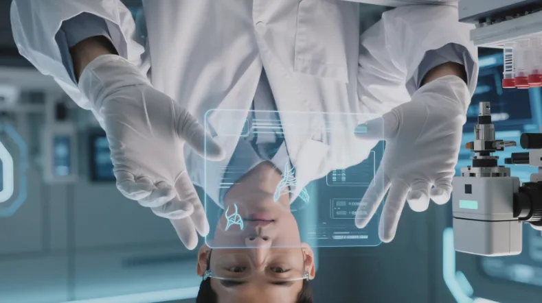 基因检测报告关键指标示意图