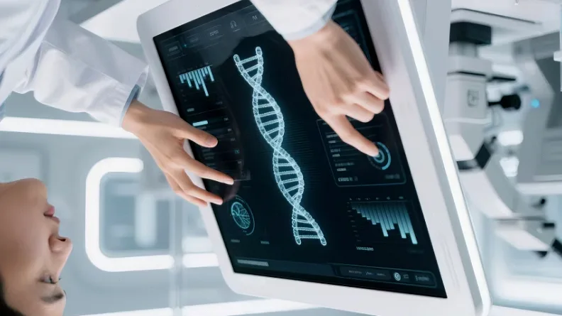 微卫星序列PCR扩增片段分析电泳图